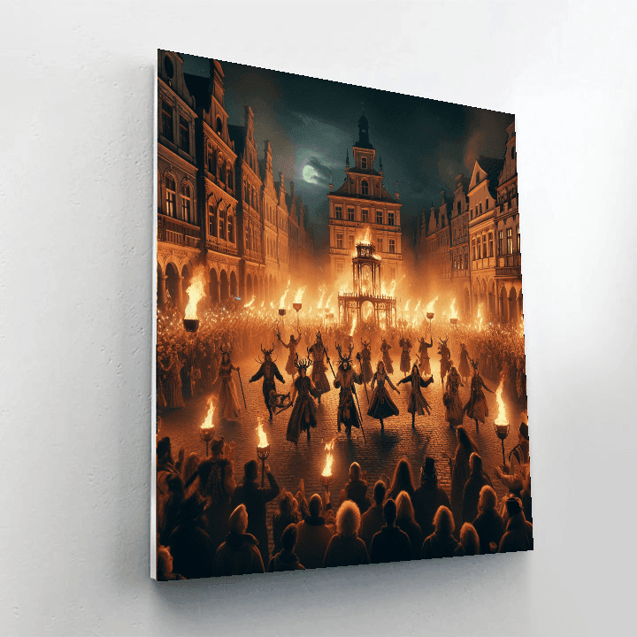 Beltane Fire Festival Paint By Number