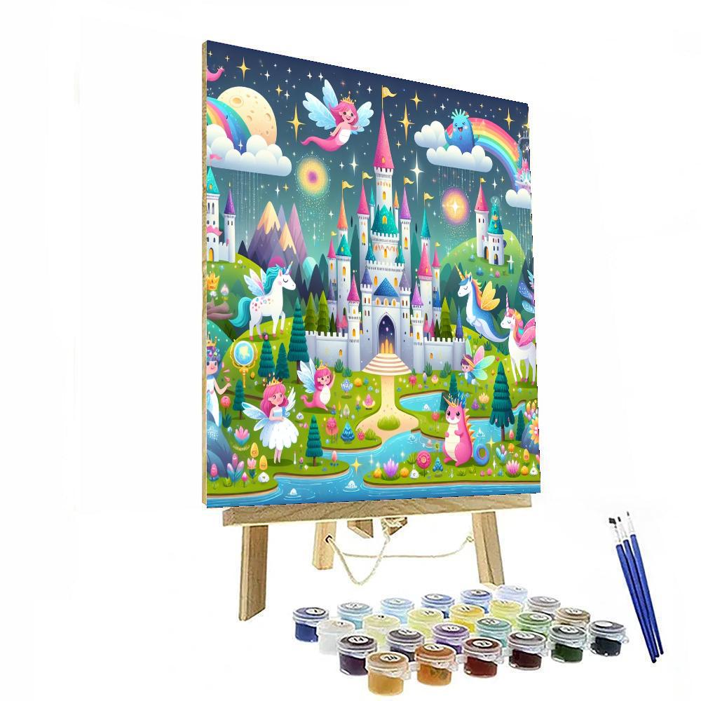 Magical Kingdom Festival DIY Paint By Numbers