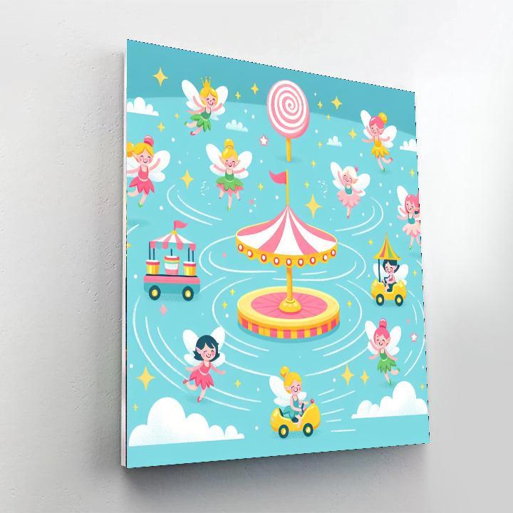 Fantasy Fairy Carnival Paint By Number