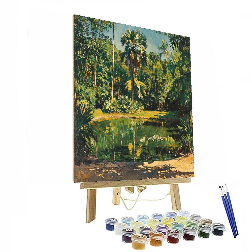 Edgar Degas Inspired Quiet Moments In Nature  Painting Number Kit