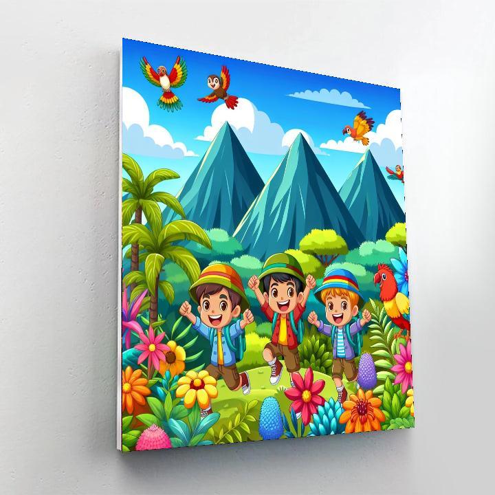 The Great Explorers Paint By Numbers Art