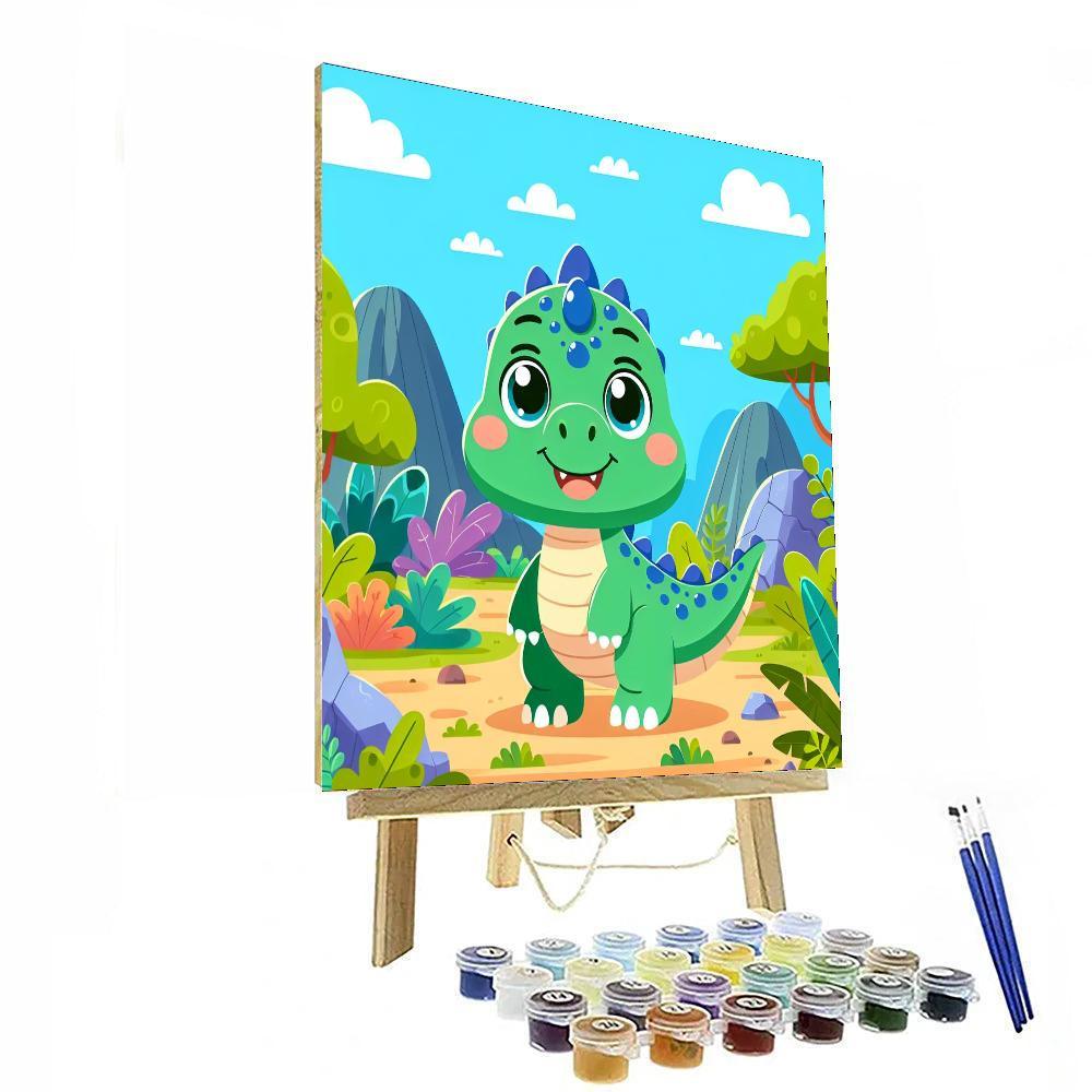 Dinosaur's Day Out Painting By Numbers Kit