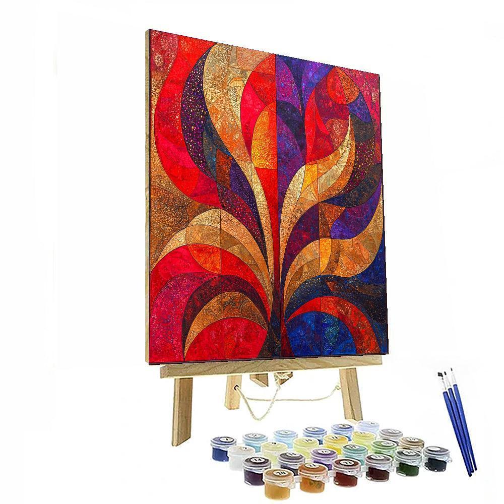 Max Ernst Inspired Awakening Senses  Paint By Numbers Kits