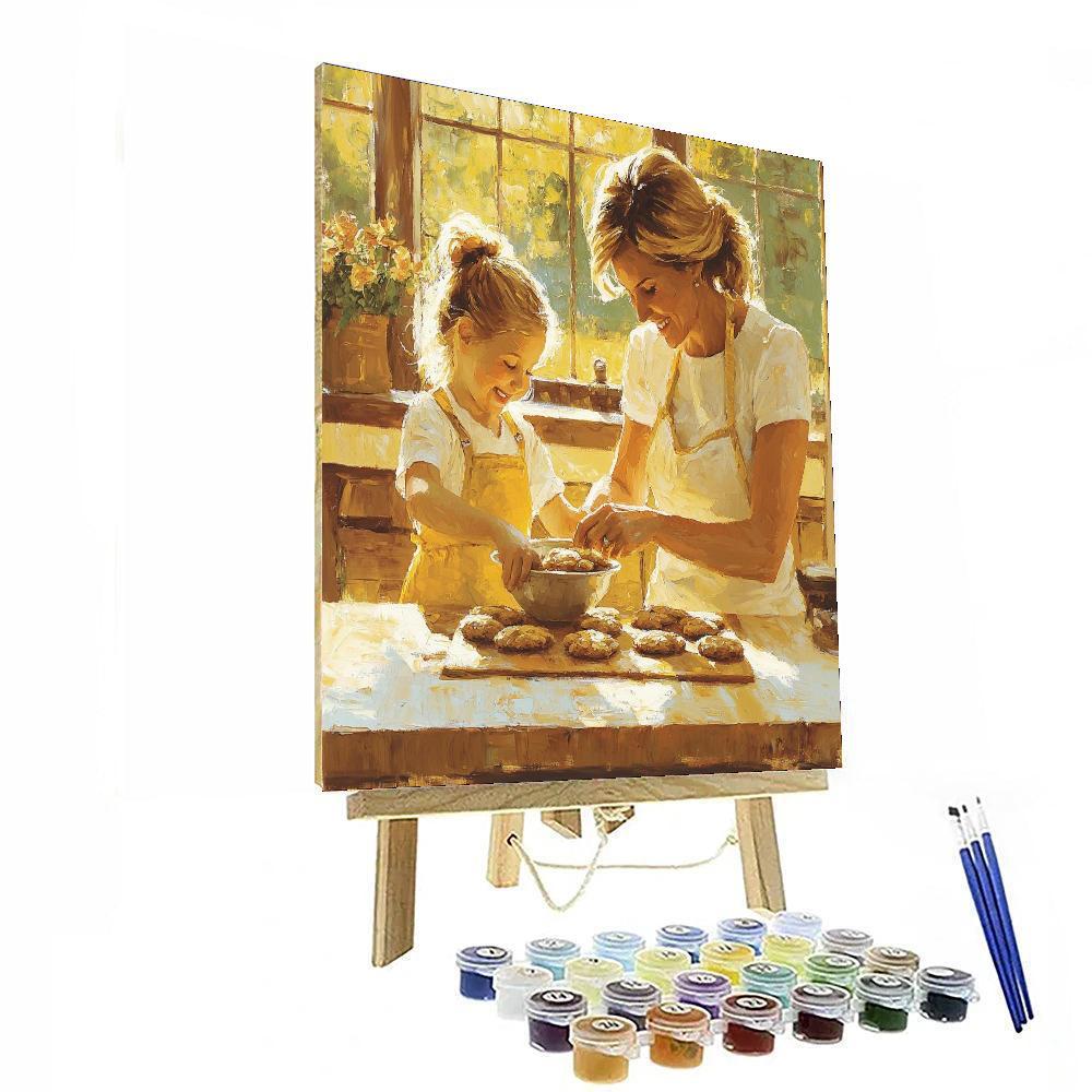 Sweet Bonding Moments Paint By Numbers