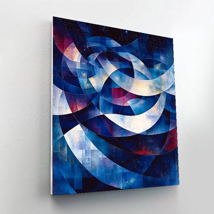 Kazimir Malevich Inspired Celestial Mechanics  Paint By Numbers