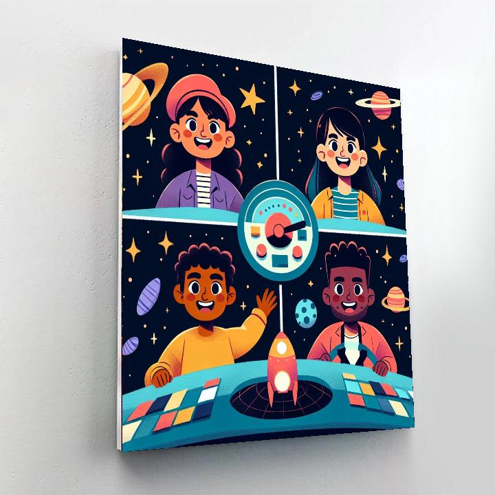 Celestial Quest Numbered Painting Kits