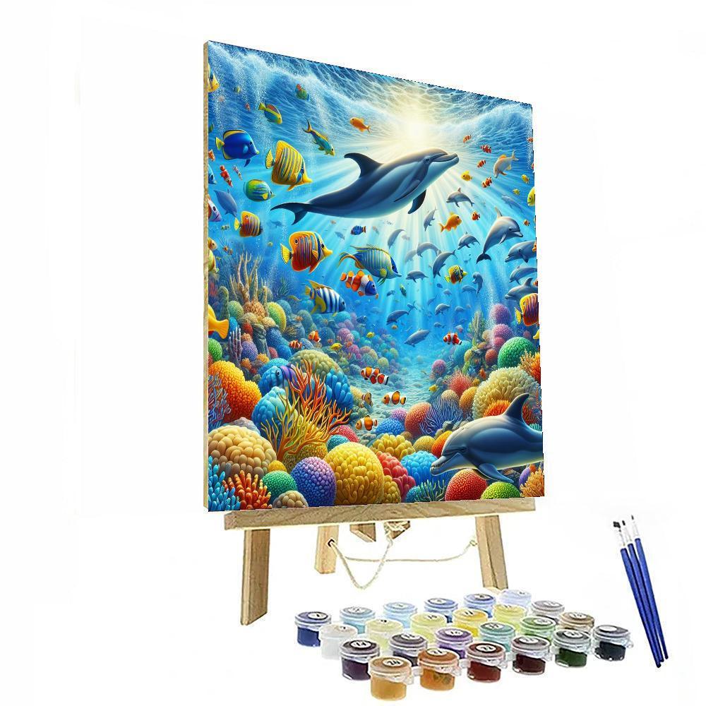 Vibrant Underwater Fantasy - DIY Painting By Numbers Kit – Artistry Rack