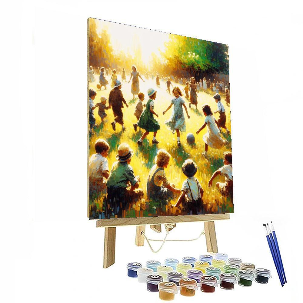 Nostalgic Childhood Adventures Paint By Number