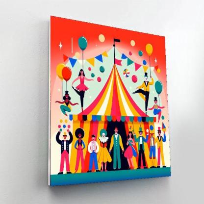 Circus Magic Numbered Painting Kits
