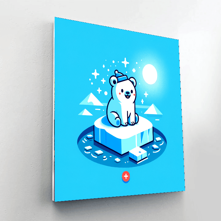 Frosty Polar Adventure DIY Paint By Numbers