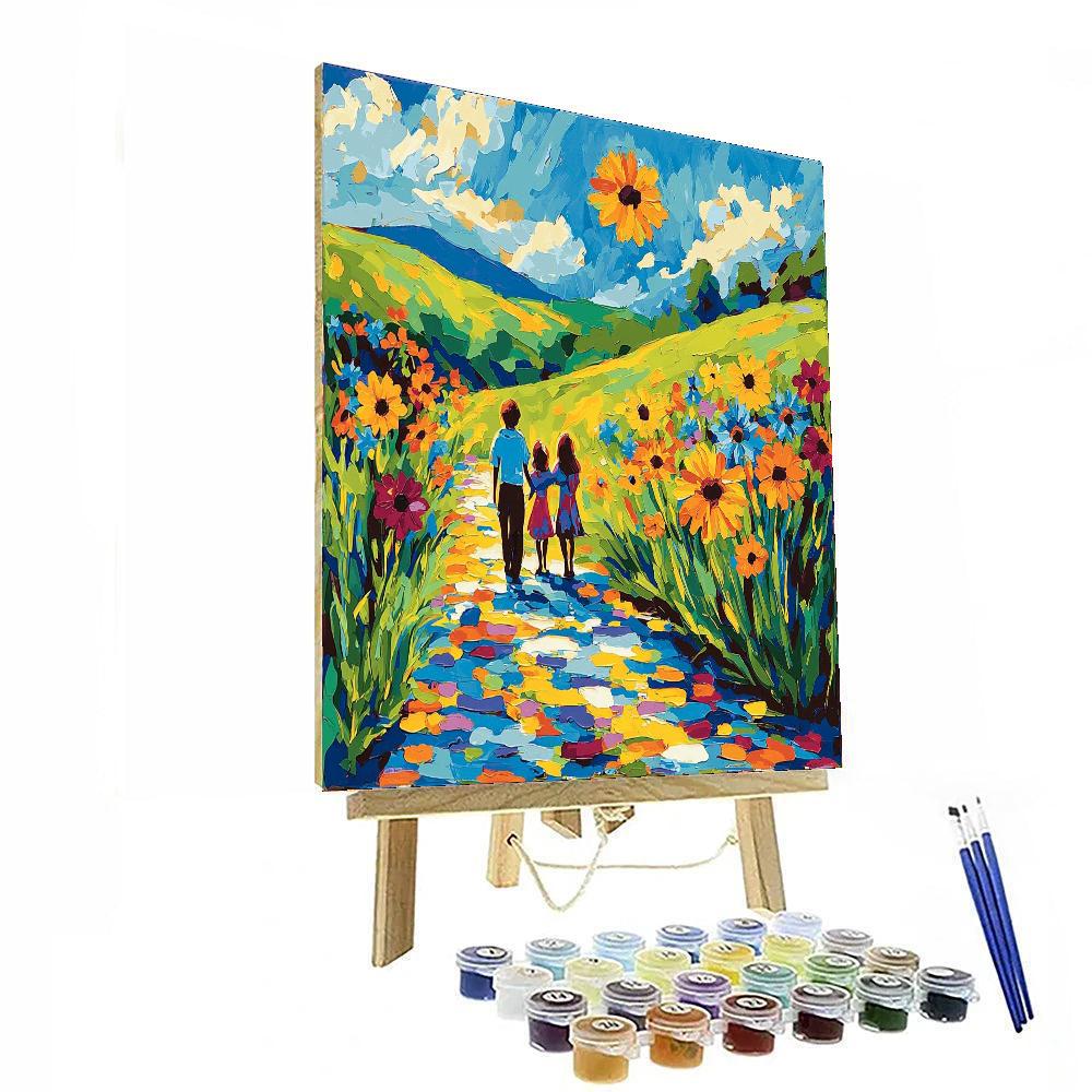 Together We Dream Number Painting