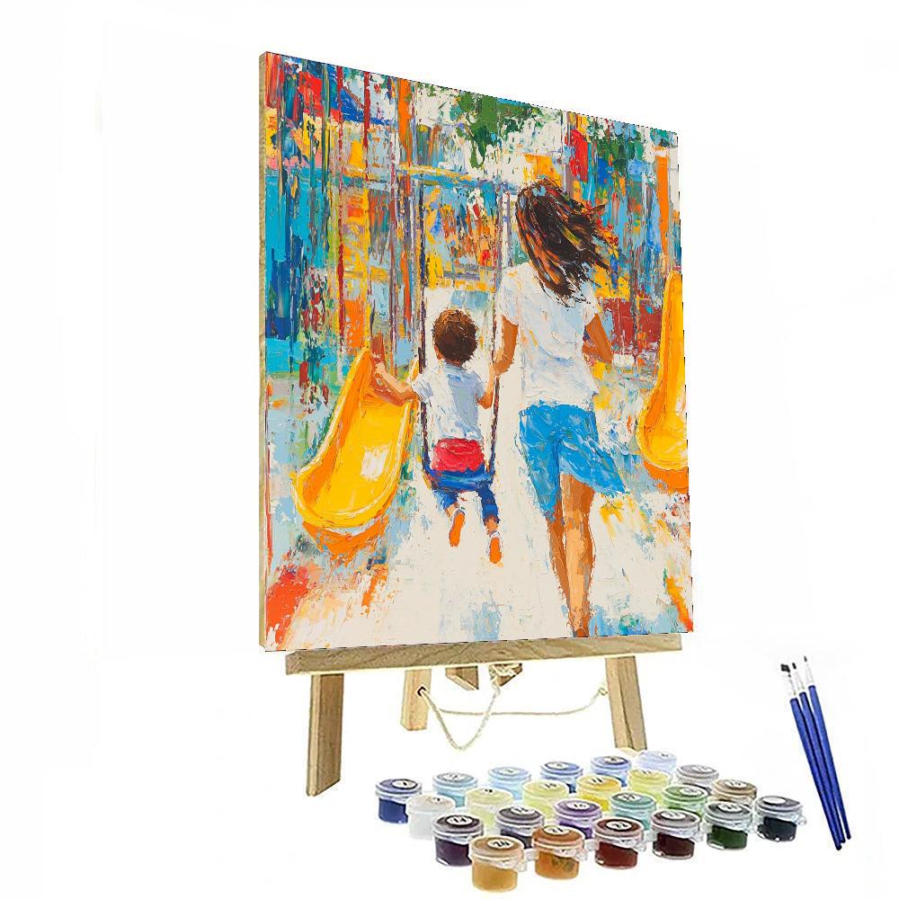 Park Playground Adventures DIY Paint By Numbers