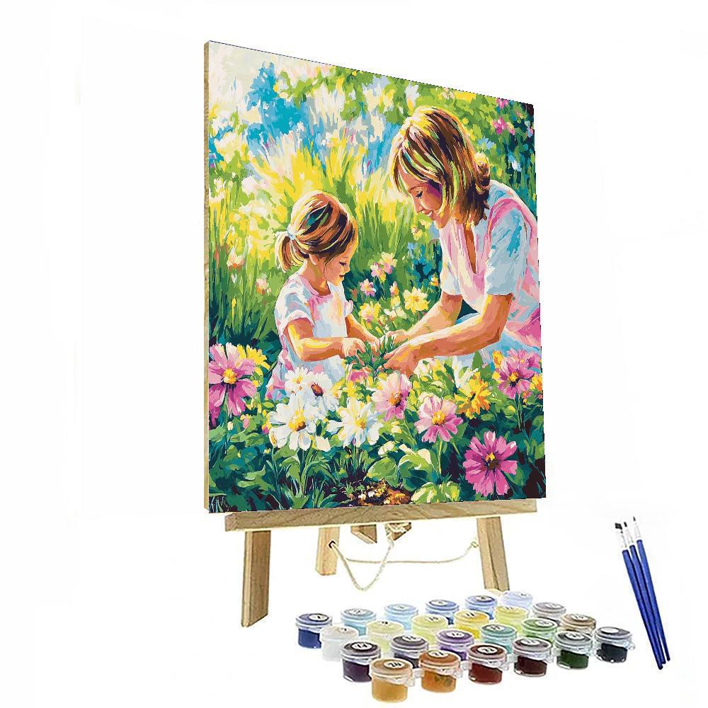 Forever In Bloom DIY Paint By Numbers