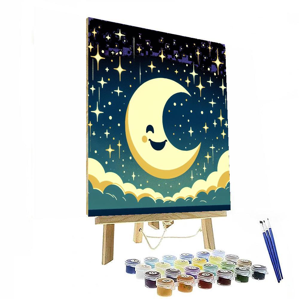 Mystic Moon Paint By Numbers Art
