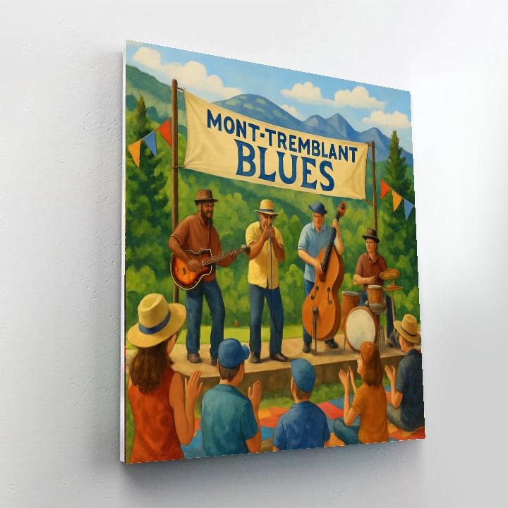 Tremblant International Blues Festival - Canada Paint By Numbers Kits