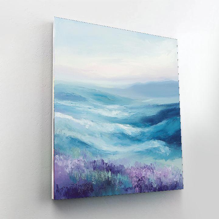 Edgar Degas Inspired Dreamscape Serenity  DIY Paint By Numbers