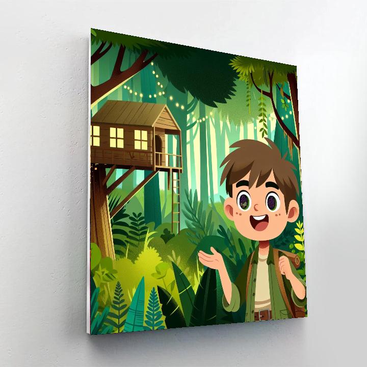 Forest Hideaway Adventure Paint By Numbers Kits
