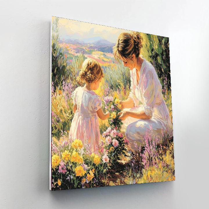 Motherly Garden DIY Paint By Numbers