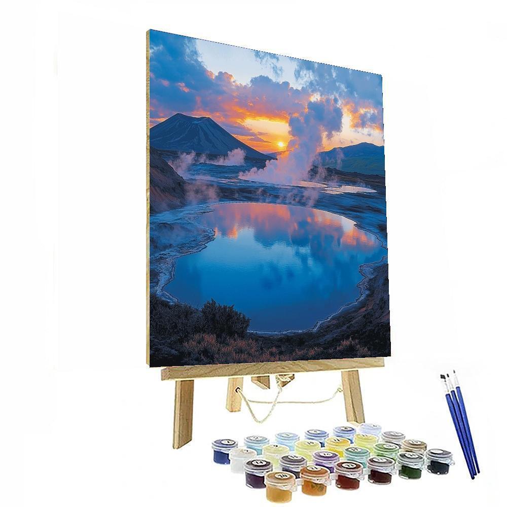 Mývatn Nature Baths - Iceland Paint By Numbers