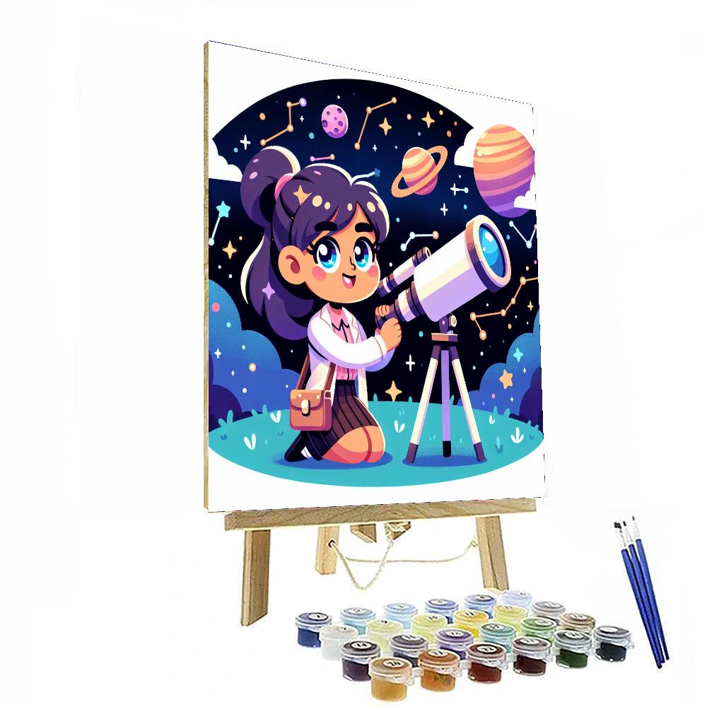 Astronomical Space Exploration Paint By Numbers Kits