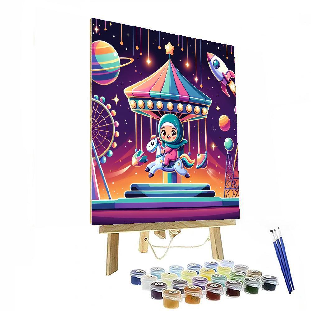 Cosmic Carnival Adventure Paint By Numbers Kits