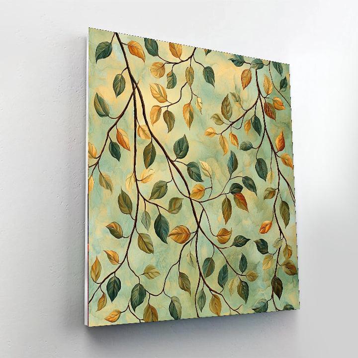 Leonardo Da Vinci Inspired Threads Of Nature  Paint By Number