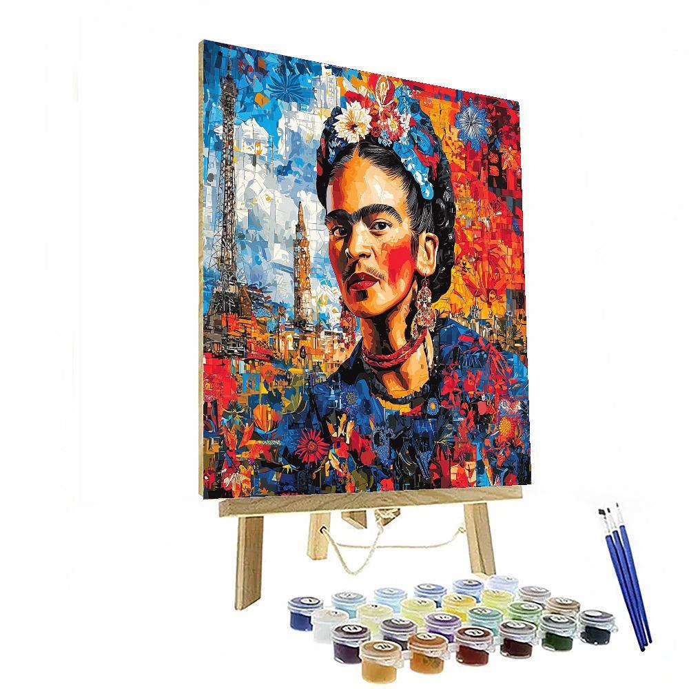 Frida Kahlo Inspired Cultural Connections  Paint By Numbers Kits