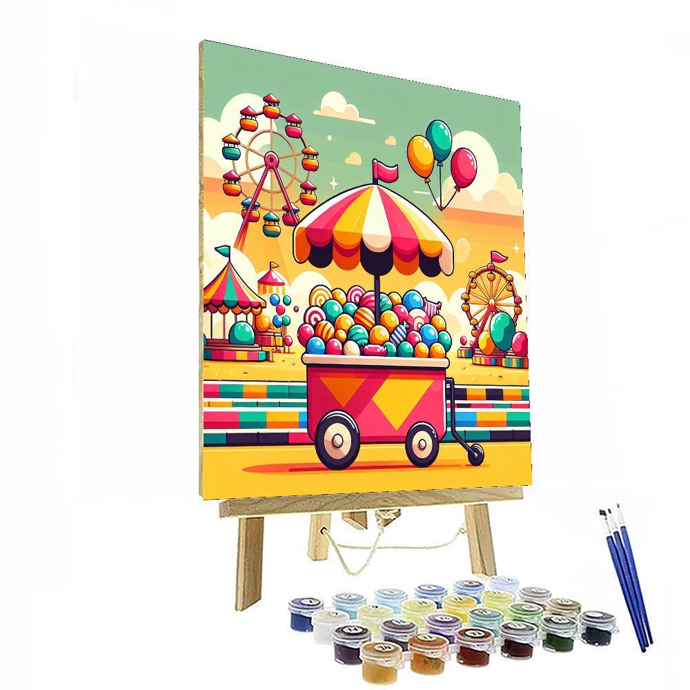 Candyland Carnival Paint By Color