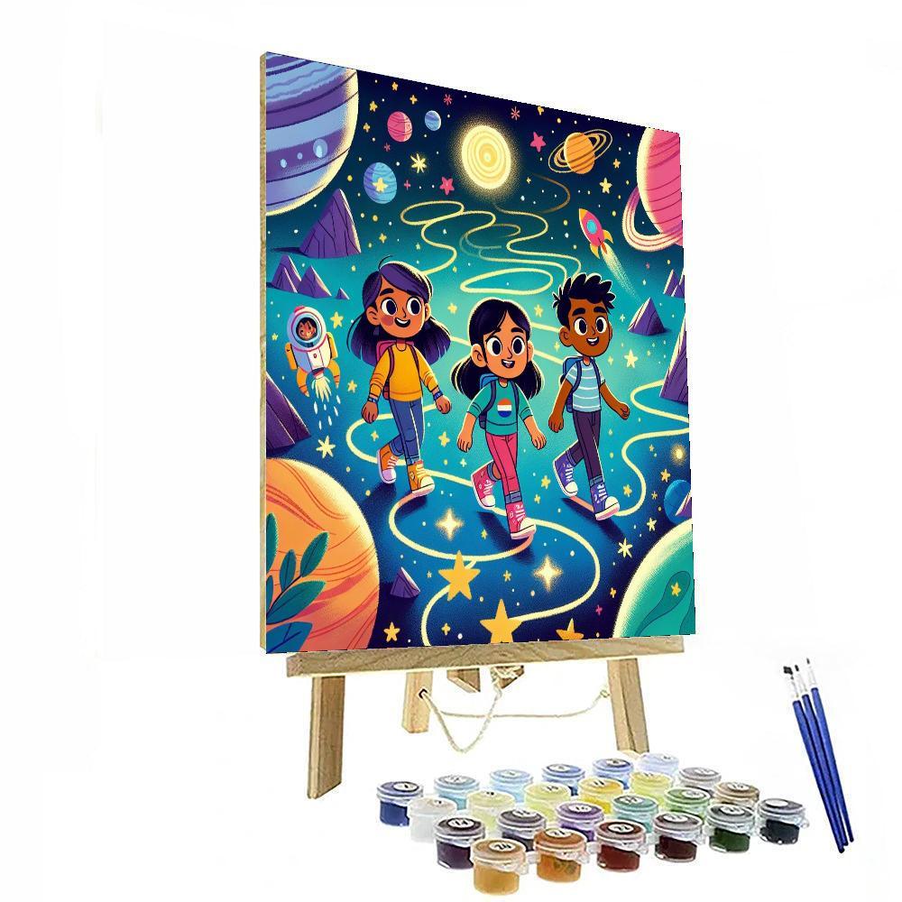 Stardust Adventure Painting By Numbers Kit