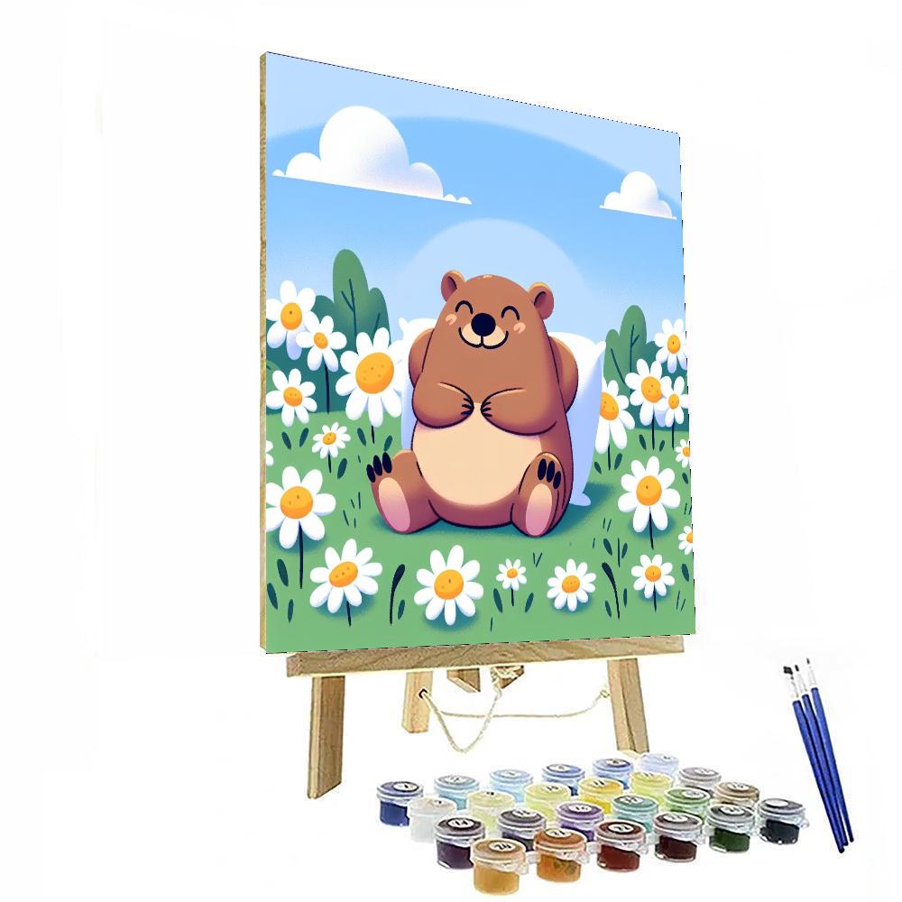 Wondrous Wombat Painting Number Kit