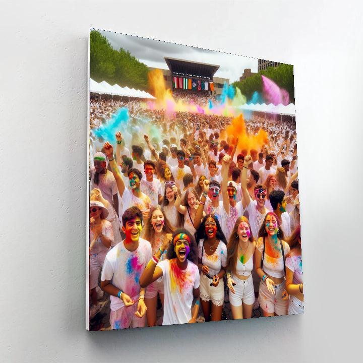 Holi Hai - Usa Paint By Color