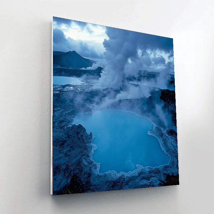 Iceland's Blue Lagoon Paint By Numbers Kits