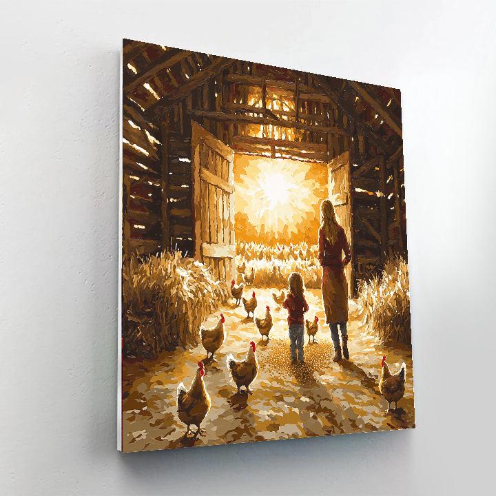 Morning Chores Paint By Numbers