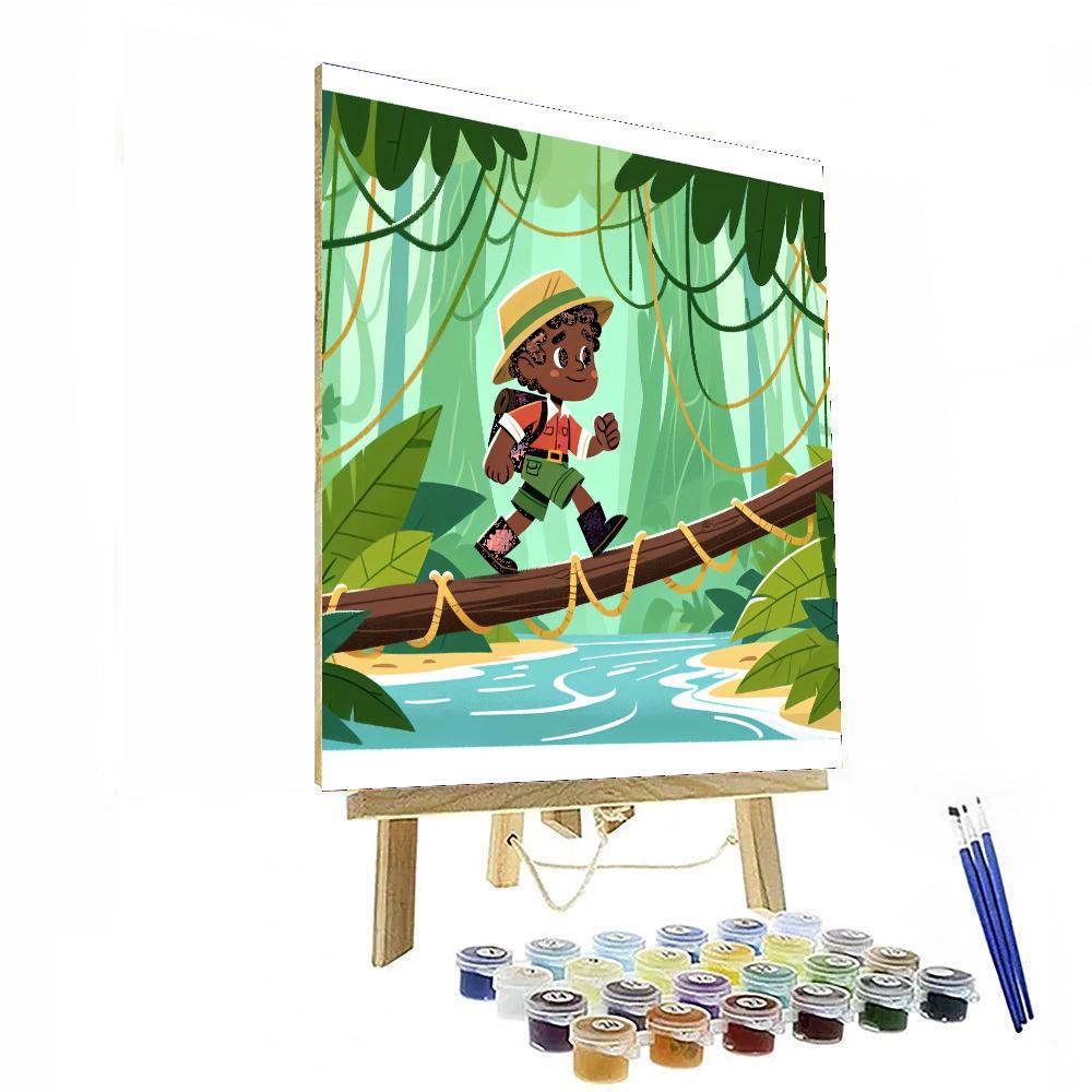 Daring Jungle Expedition Painting Number Kit