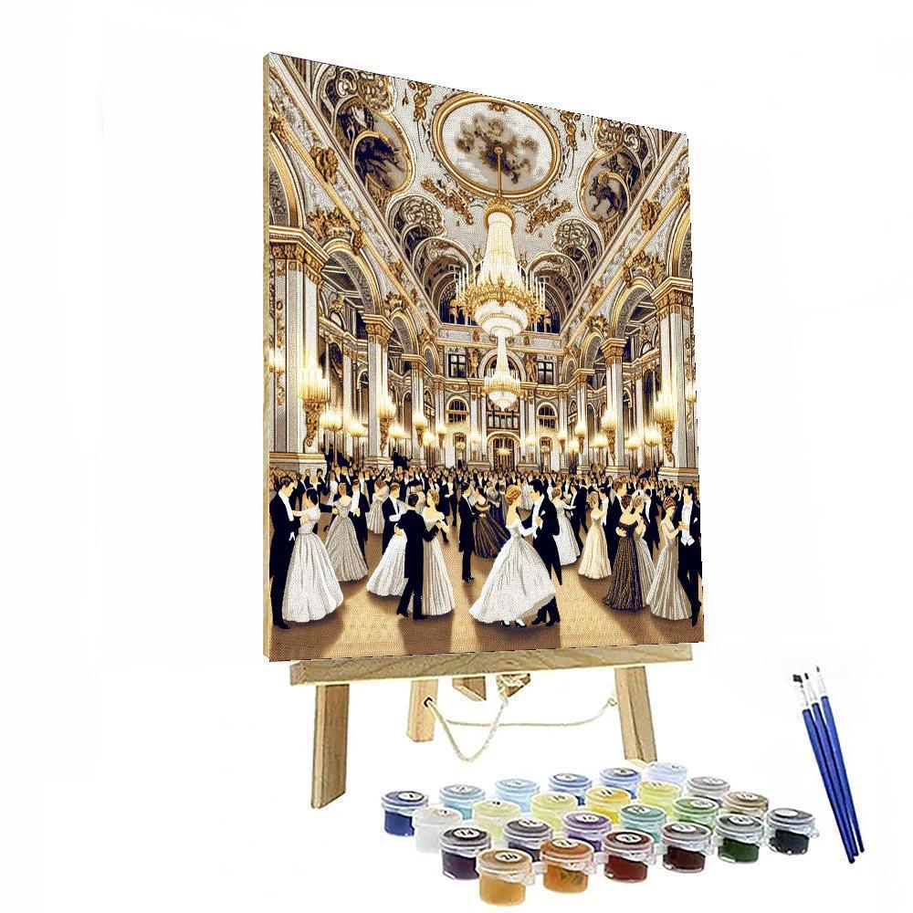 Vienna Ball Season - Austria Paint By Color