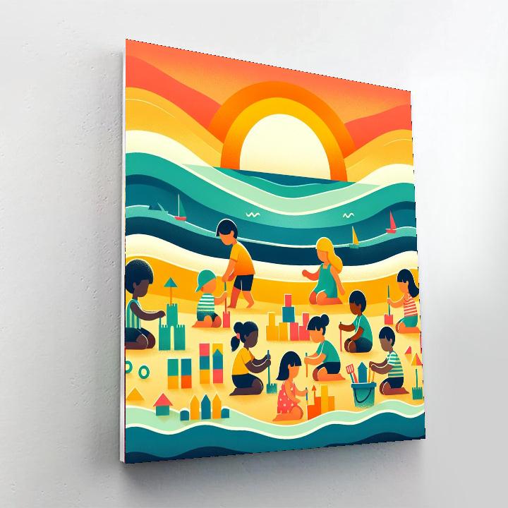 Seaside Dreaming Paint By Numbers