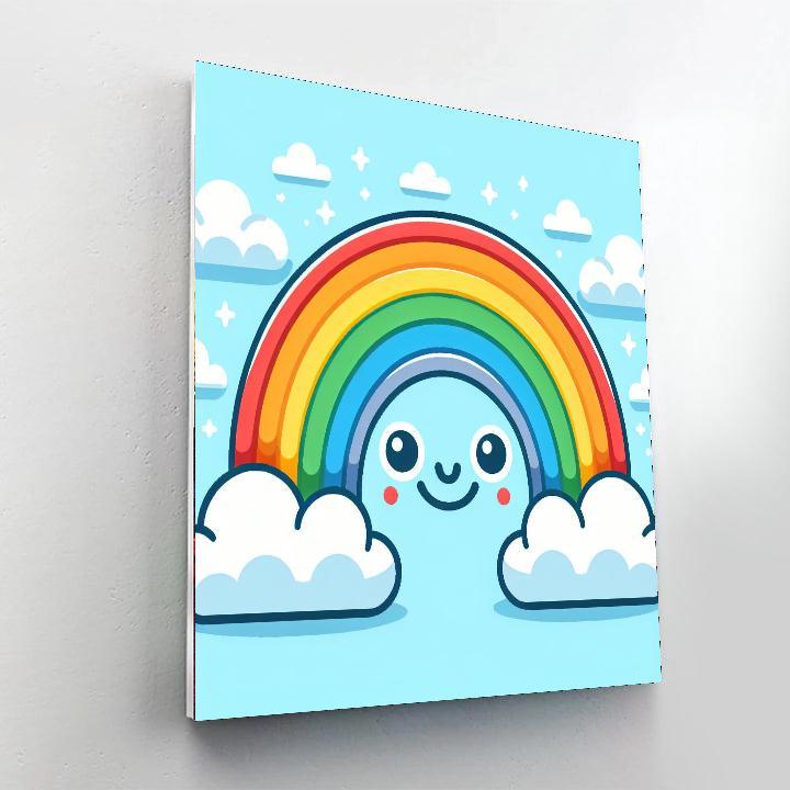 Jolly Rainbow Paint By Color