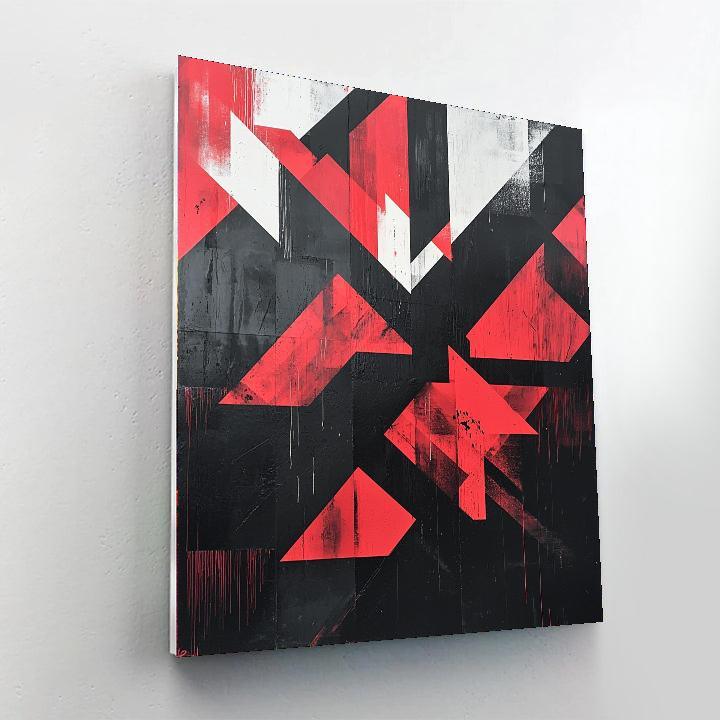 Banksy Inspired Dystopian Landscapes  Paint By Numbers Kits