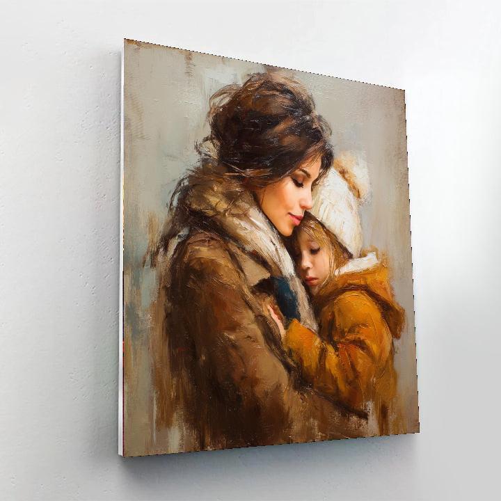 A Mother’s Loving Touch Numbered Painting Kits