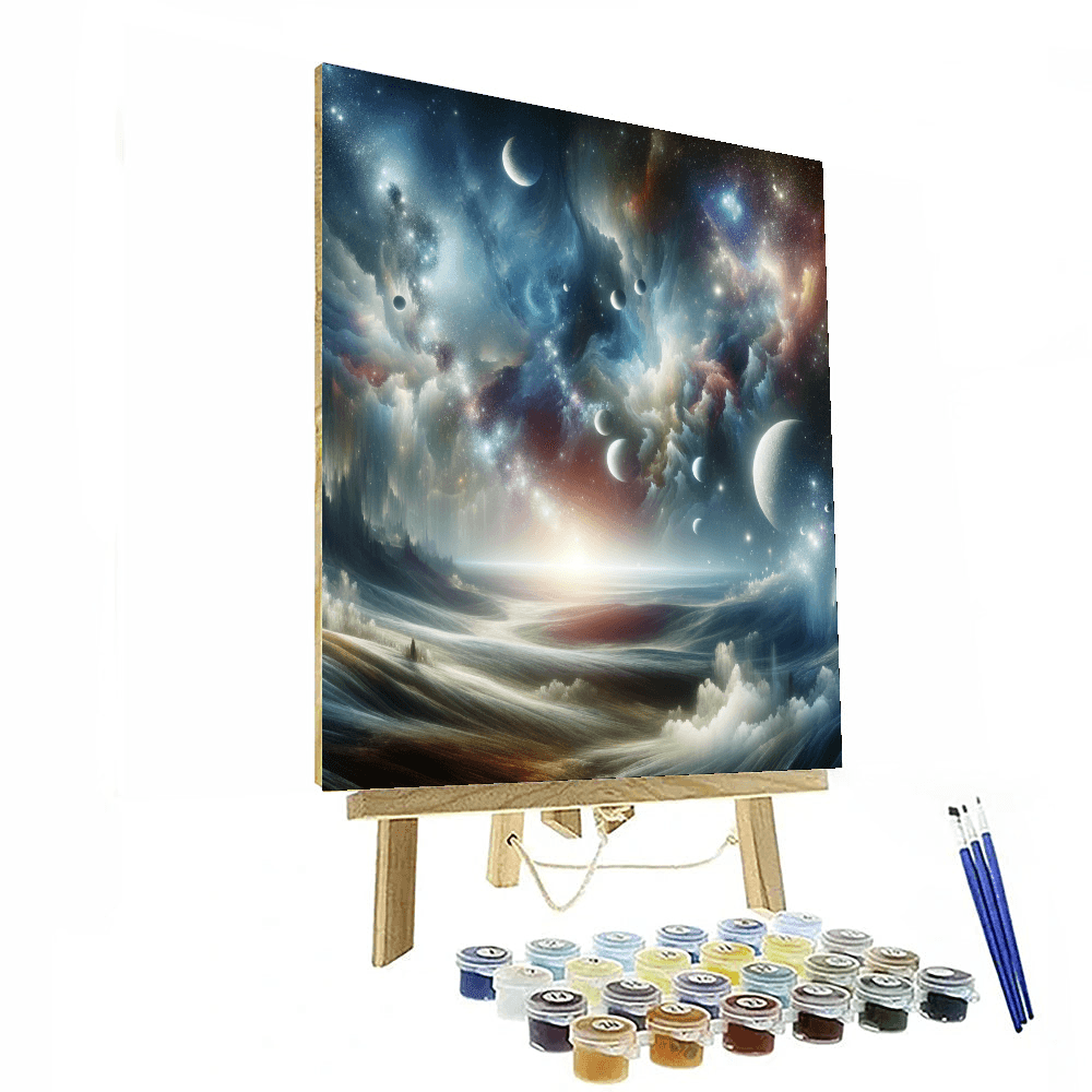Surreal Celestial Dreams - DIY Painting By Numbers Kit – Artistry Rack