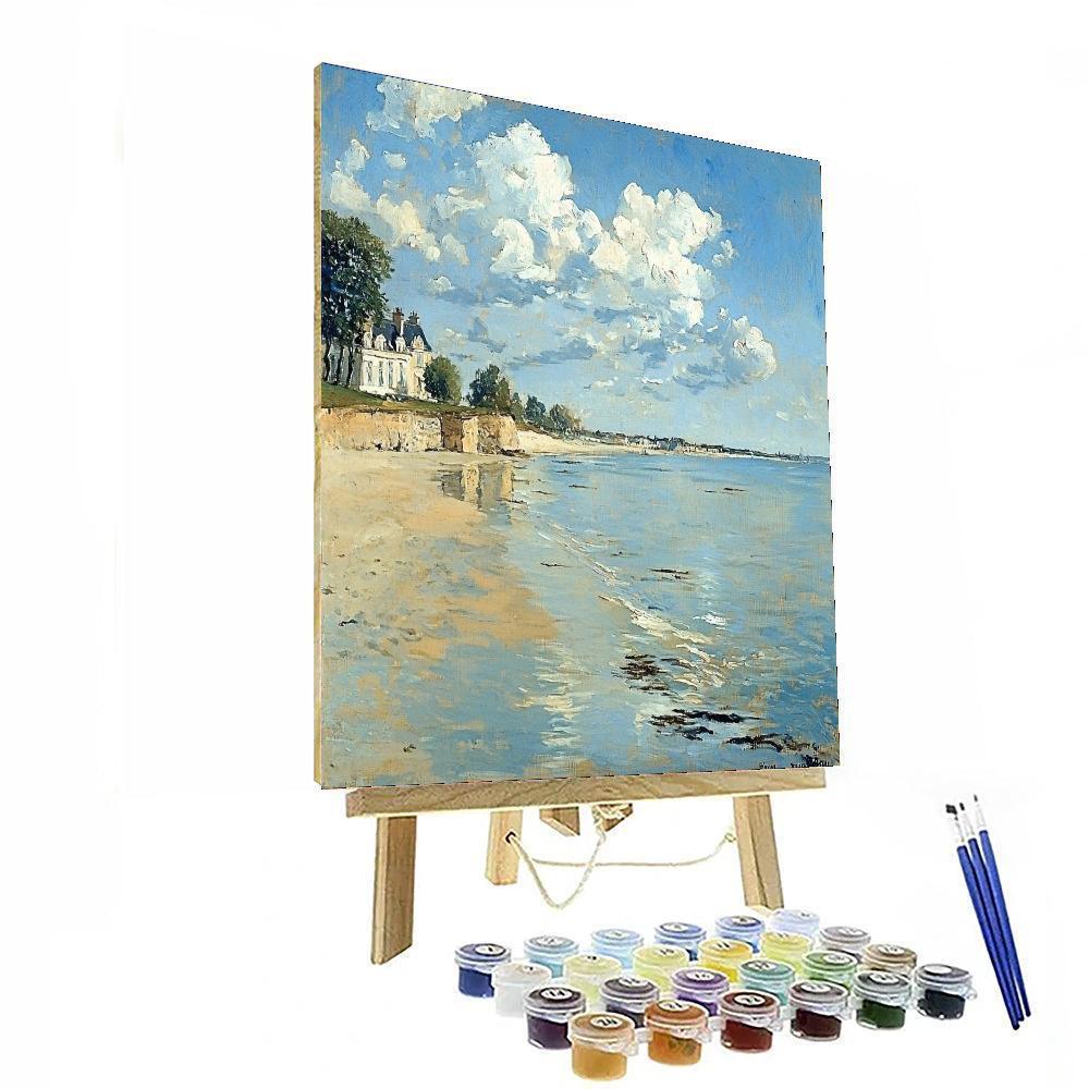 Eugène Boudin Inspired Whispering Tidal Retreat  Painting By Numbers Kit