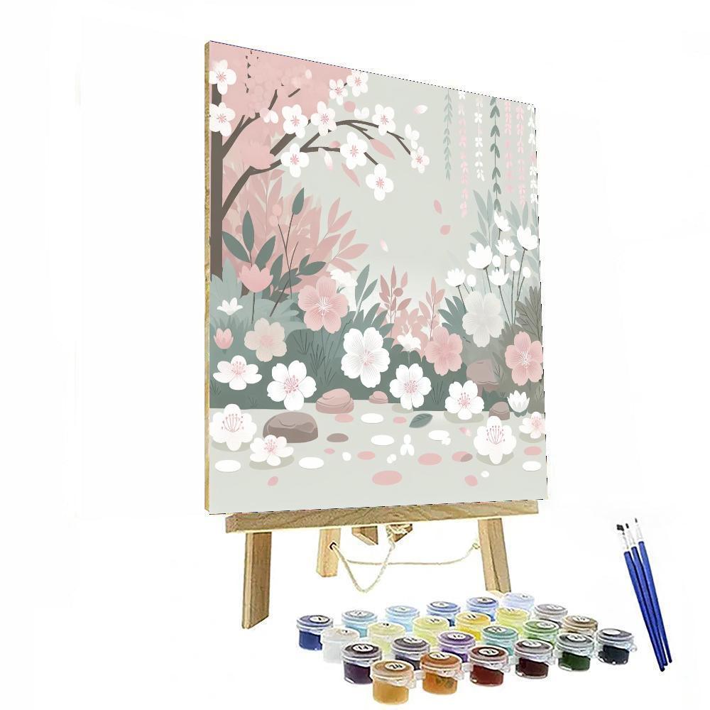 Petal Paradise Numbered Painting Kits