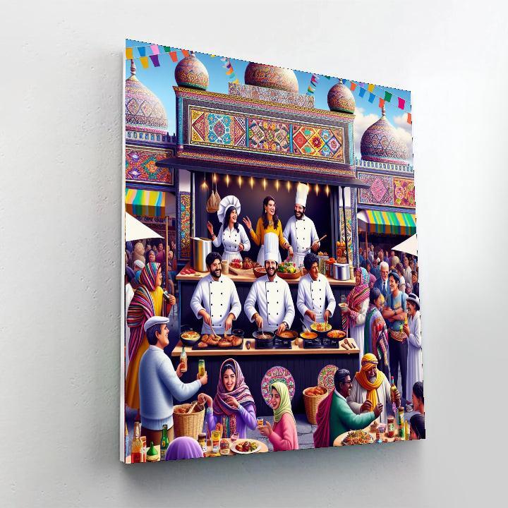 Lima Gastronomy Festival Numbered Painting Kits