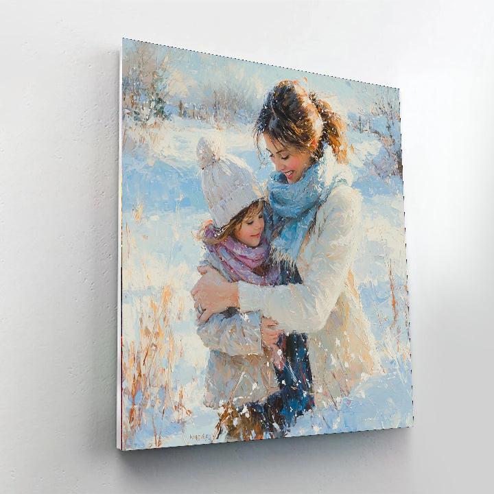 Winter’s Warmth Number Painting