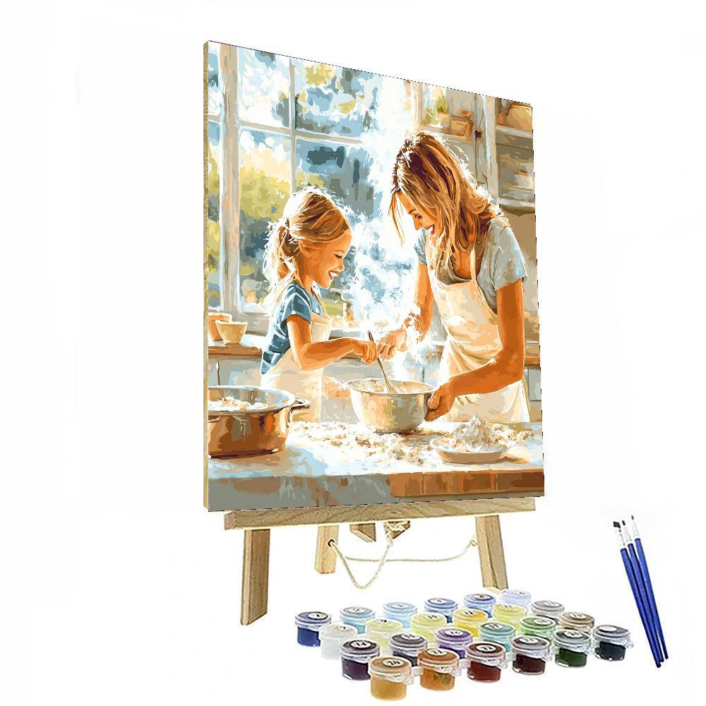 Together In The Kitchen Paint By Number