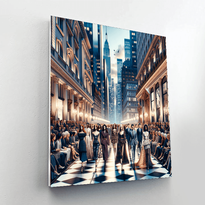 New York Fashion Week - New York City Paint By Color