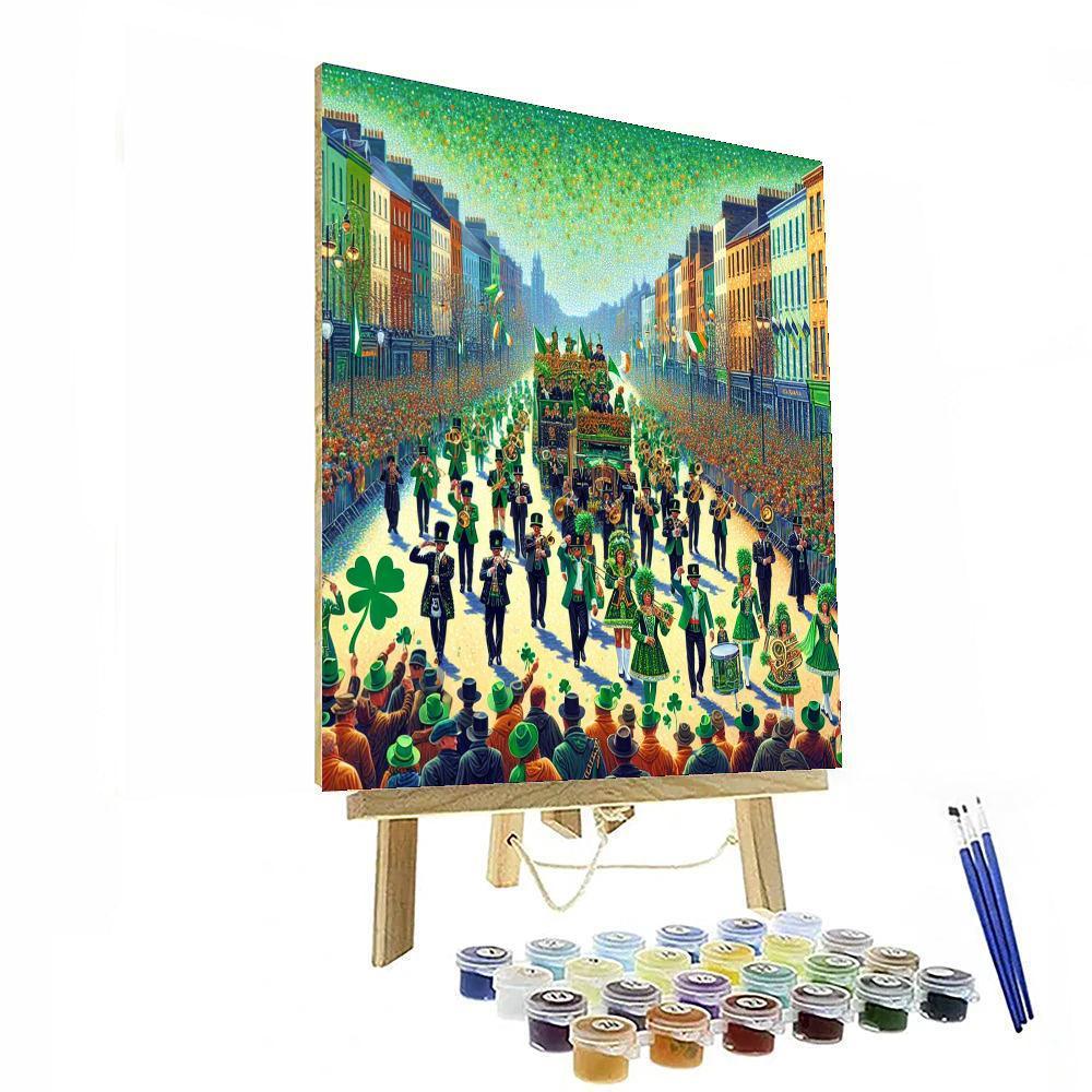 St Patrick's Day - Dublin Paint By Number