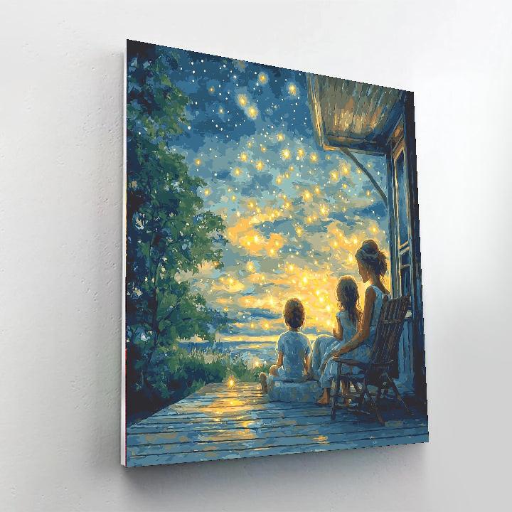 Mother's Love Illuminated Paint By Numbers Kits