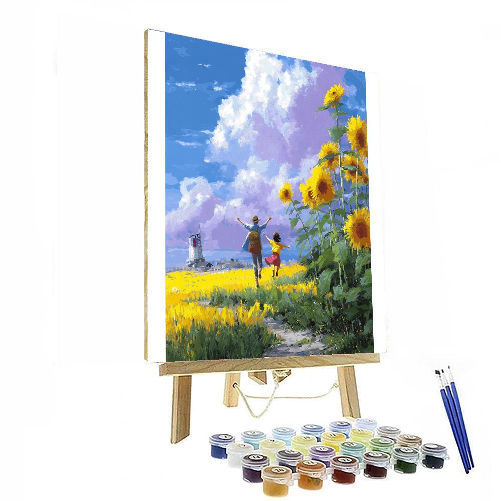 Fields Of Motherly Joy Paint By Number