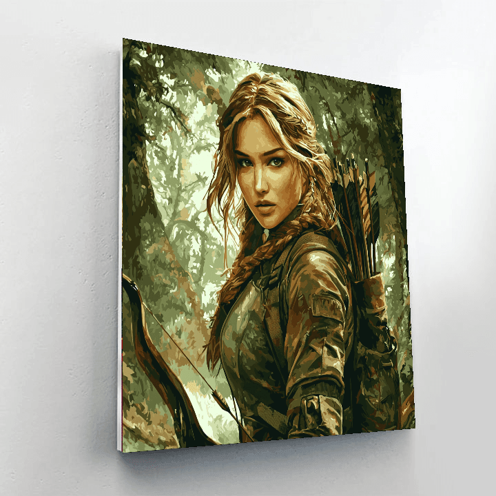 Jennifer Lawrence: The Hunger For Authenticity Painting Number Kit